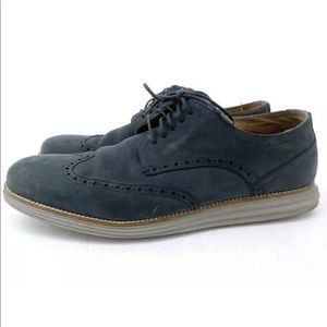 Cole Haan LunarGrand Wingtips Men’s Size 14 Blue